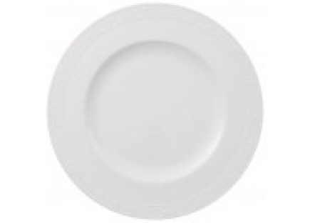 White Pearl Dinner Plate